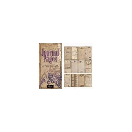 Colección Heritage: Journal Pages. Precortados