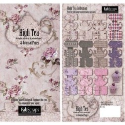 Fabscraps. Colección High Tea. MC41001A. Precortados