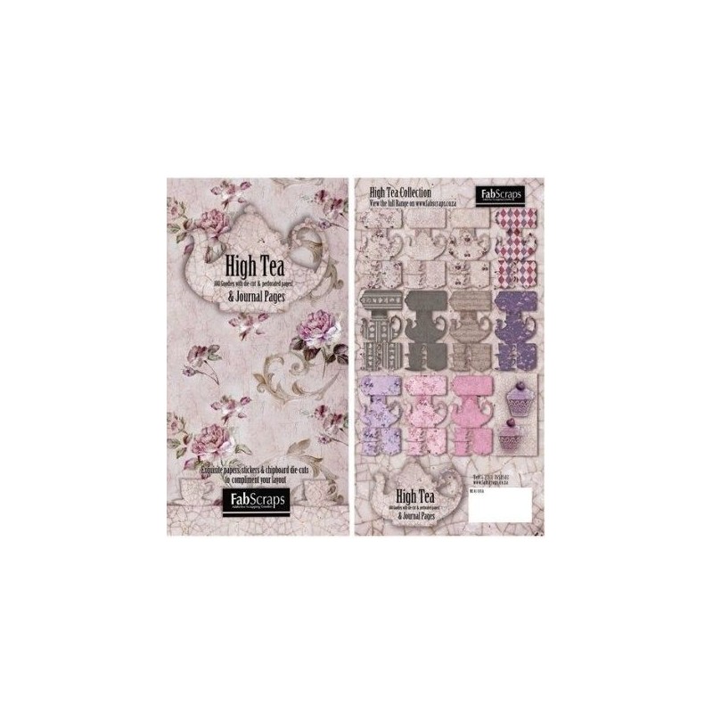 Fabscraps. Colección High Tea. MC41001A. Precortados