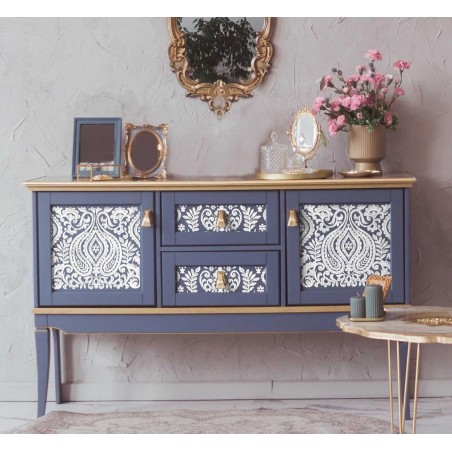 White Engraving. Transfer, calcomania REDESIGN DECOR TRANSFERS®