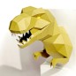 T-REX. Kit DIY Wall Art de papel 3D. Papercraft World