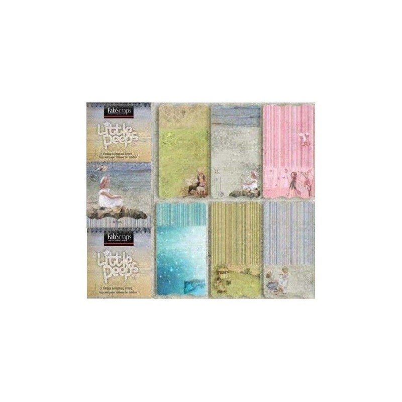 Fabscraps. Colección Little Peeps. MC56002. Precortados. L'aura Bella