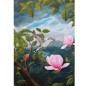 Spring Magnolias. A1 Decoupage Rice Paper Redesign. 59.4 x 84.1 cm