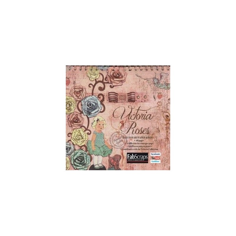 Fabscraps. Colección Victoria. MCDC03. Precortados