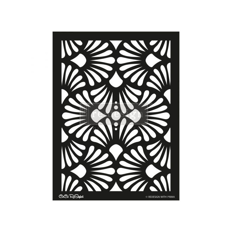 Modern Deco. CeCe. Décor Stencils Redesign 654399 | L'aura Bella