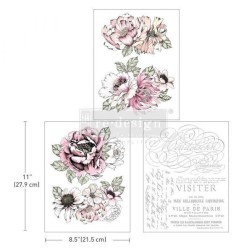 Desert Rose REDESIGN MIDDY DECOR TRANSFERS® 659219 | L'aura Bella