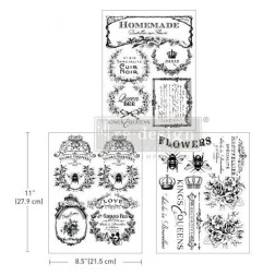 French Labels REDESIGN MIDDY DECOR TRANSFERS® 659233 | L'aura Bella