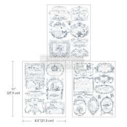 Vintage Labels I REDESIGN MIDDY DECOR TRANSFERS® 662066 | L'aura Bella