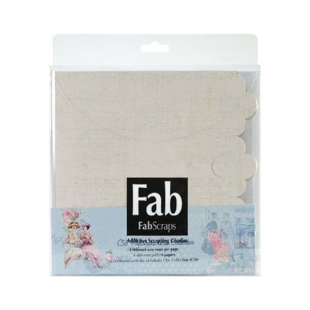 Flores.Pack de 6 hojas. Colección Milkshake