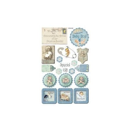 Fabscraps. Colección Vintage Baby. ST43002. Pegatinas