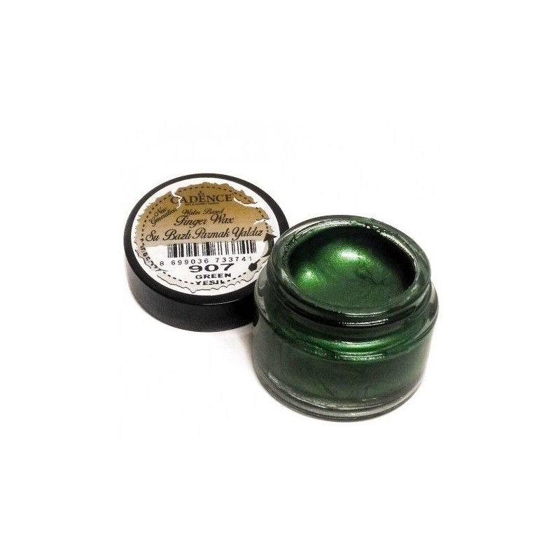 Finger Wax Verde de Cadence. Cera de dedo al agua FW907 | L'aura Bella