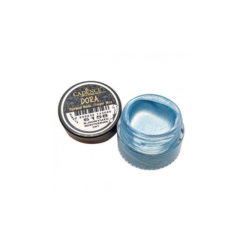 Dora Finger Wax Cielo Mediterráneo. Cadence. DW6158 | L'aura Bella