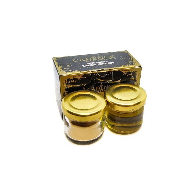 Set Pan de Oro Líquido. 30 + 30 ml. Cadence 882565 | L'aura Bella