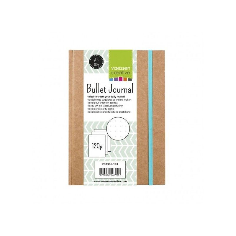 Bullet Journal. A5 120 páginas, tapa dura. | L'aura Bella