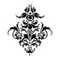 Plantilla stencil: Detalle, filigrana. Home Decor 25x36 cm. Cadence