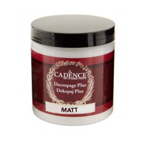 Decoupage Plus Mate Cadence. Cola acabado mate. 250 ml | L'aura Bella