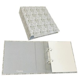 Álbum anillas con estampado ramas. Dayka Trade 2027037 | L'aura Bella