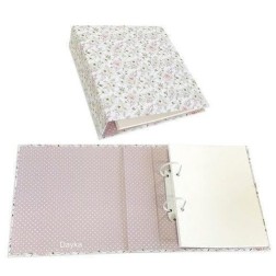 Álbum anillas con estampado flores. Dayka Trade 2027035 | L'aura Bella