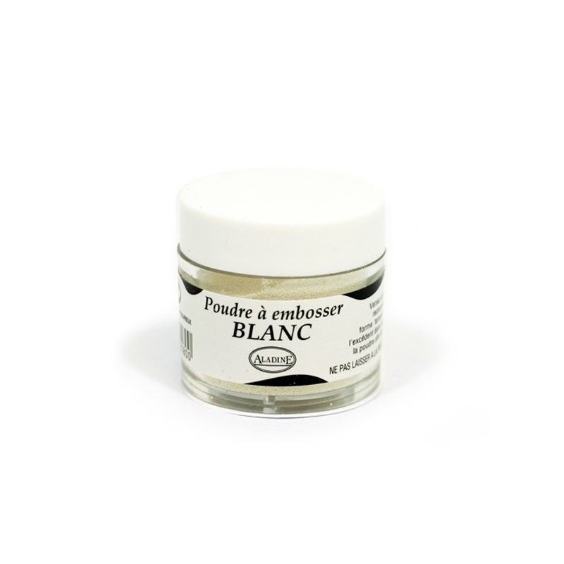 Polvos para Embossing color Blanco | L'aura Bella