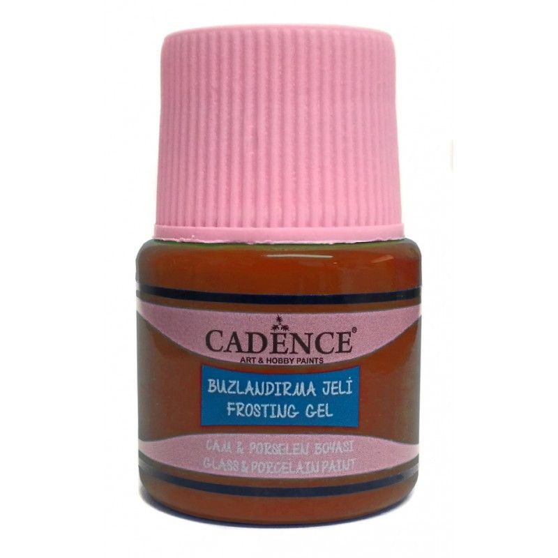Frosting Gel Naranja Pintura para cristal Cadence FR047 | L'aura Bella
