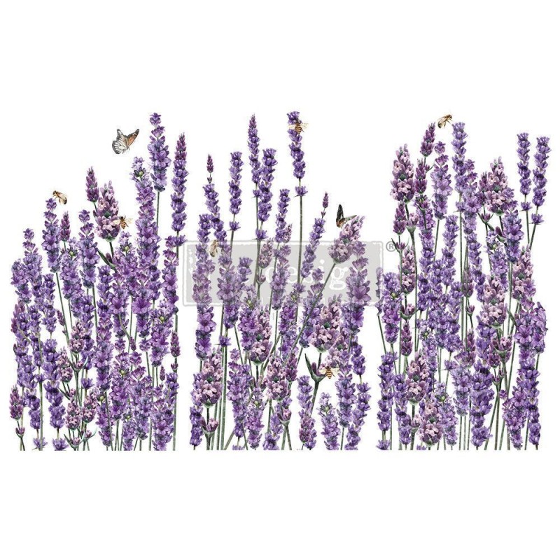 Campos de Lavanda REDESIGN DECOR TRANSFERS® 663391 | L'aura Bella