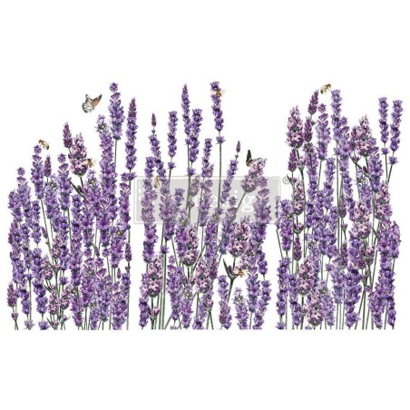 Campos de Lavanda REDESIGN DECOR TRANSFERS® 663391 | L'aura Bella