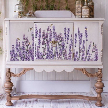 Champs de Lavende. Lavandas. Transfer, calcomania REDESIGN DECOR TRANSFERS®