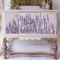 Champs de Lavende. Lavandas. Transfer, calcomania REDESIGN DECOR TRANSFERS®