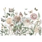 All The Flowers. Transfer, calcomania REDESIGN DECOR TRANSFERS®