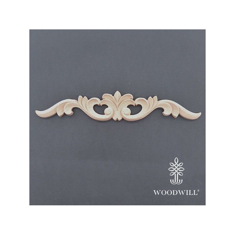Moldura decorativa madera flexible. 22x4 cm. 802090 | L'aura Bella