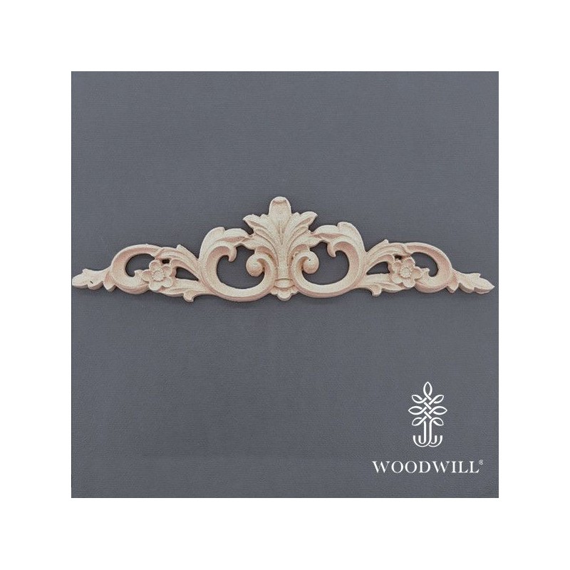 Moldura decorativa madera flexible. 19.5x5 cm. 802118 | L'aura Bella