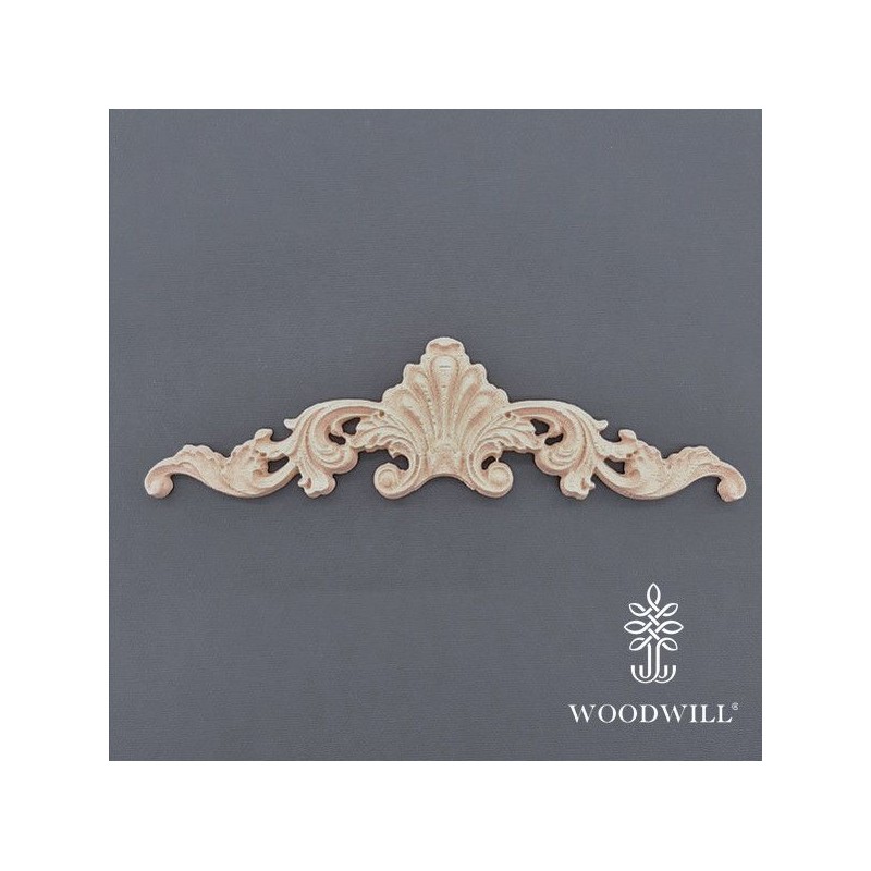 Moldura decorativa madera flexible. 19.5x5 cm. 802088 | L'aura Bella