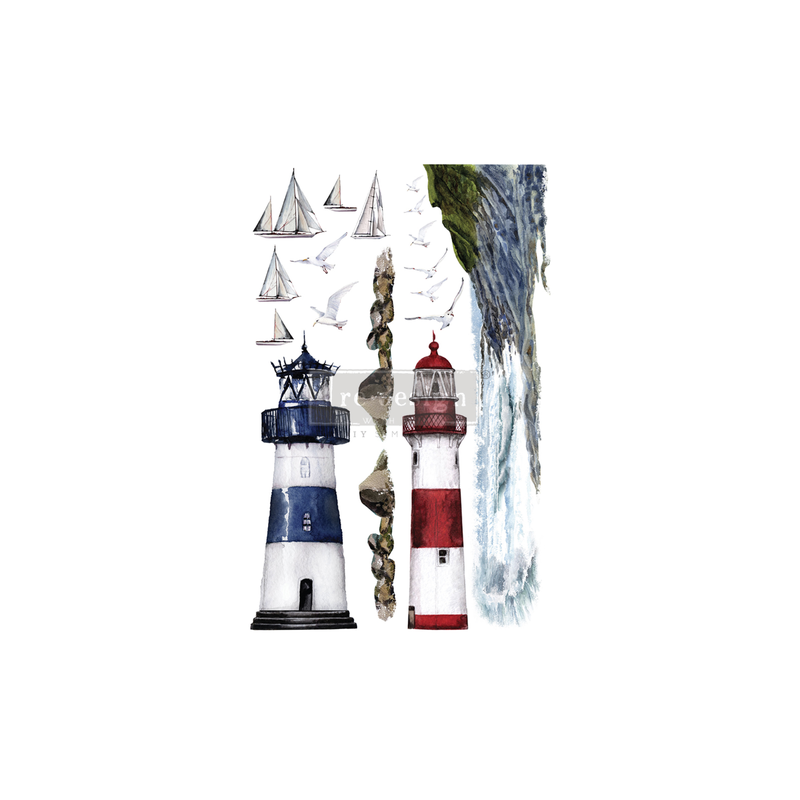 Lighthouse REDESIGN DECOR TRANSFERS® 644789 | L'aura Bella