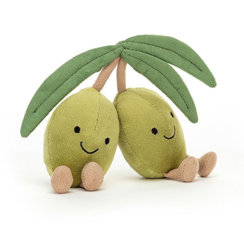Amuseable Olives, Olivas felices. Peluche Jellycat A6LV | L'aura Bella