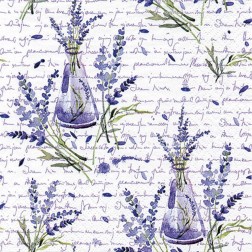 Servilleta para decoupage: Lavanda. 33x33cm | L'aura Bella
