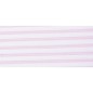 Tela de encuadernar Rayas rosas sobre fondo blanco. 50 x 145 cm.