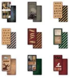 Kit Colección Scrap Escuela de Magia, Harry Potter | L'aura Bella