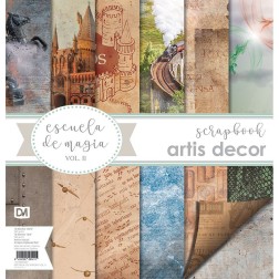 Kit Colección Scrap Escuela de Magia II, Harry Potter | L'aura Bella