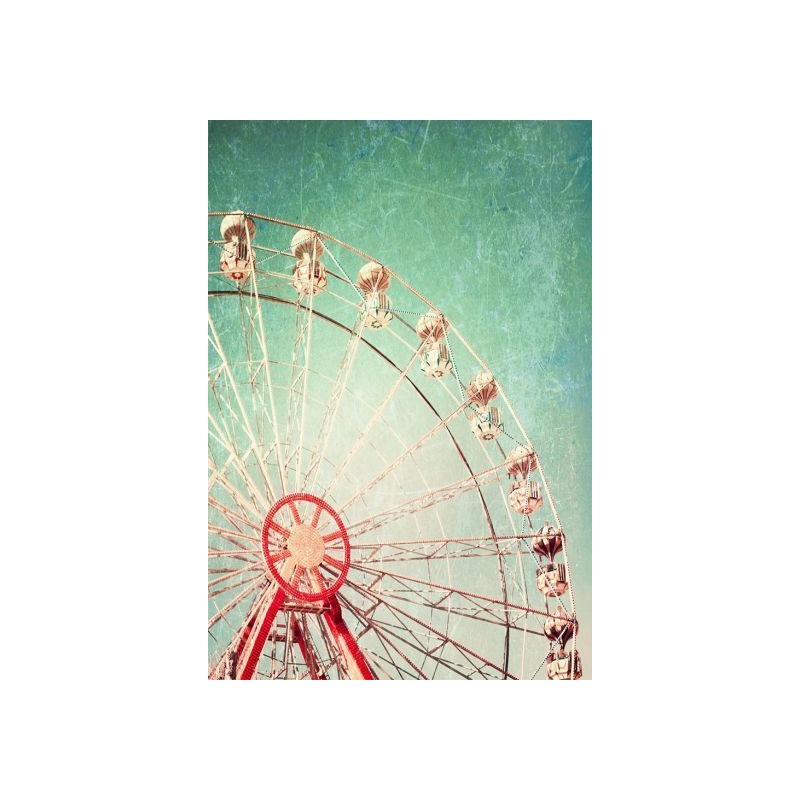 Ferris wheel, noria. Papel Decoupage Mint by Michelle. A3 | L'aura Bella