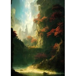 Forest Fantasy. Papel Decoupage Mint by Michelle. A1 | L'aura Bella