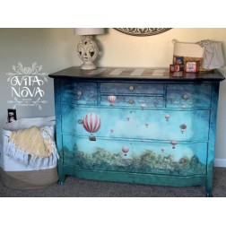 Air Ballons, Globos. Papel Decoupage Mint by Michelle. A1 | L'aura Bella