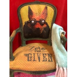 Future Fox. Papel Decoupage Mint by Michelle. A1 | L'aura Bella