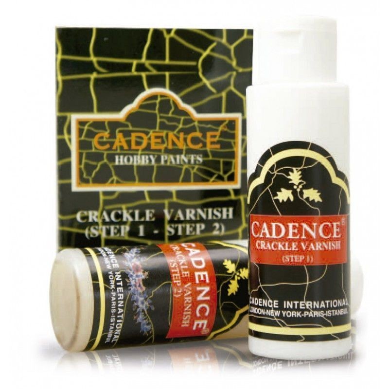 Barniz Craquelador 2 pasos CADENCE. 70+70 ml | L'aura Bella