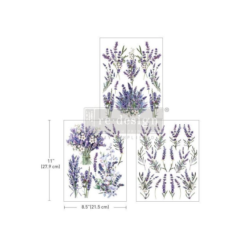 Lavender Bunch. REDESIGN MIDDY DECOR TRANSFERS® 665913 | L'aura Bella