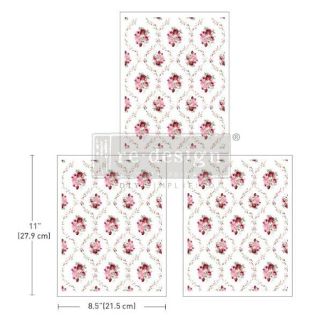Blush Bouquet. REDESIGN MIDDY DECOR TRANSFERS® 665920 | L'aura Bella