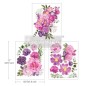 Purple Blossom. REDESIGN MIDDY DECOR TRANSFERS®, calcomania