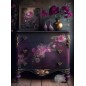 Purple Blossom. REDESIGN MIDDY DECOR TRANSFERS®, calcomania