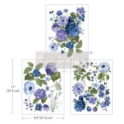 Blue Gardens. REDESIGN MIDDY DECOR TRANSFERS® 665982 | L'aura Bella