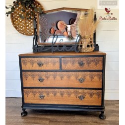 Vintage Wallpaper. Sello DECOR STAMP REDESIGN 649289 | L'aura Bella