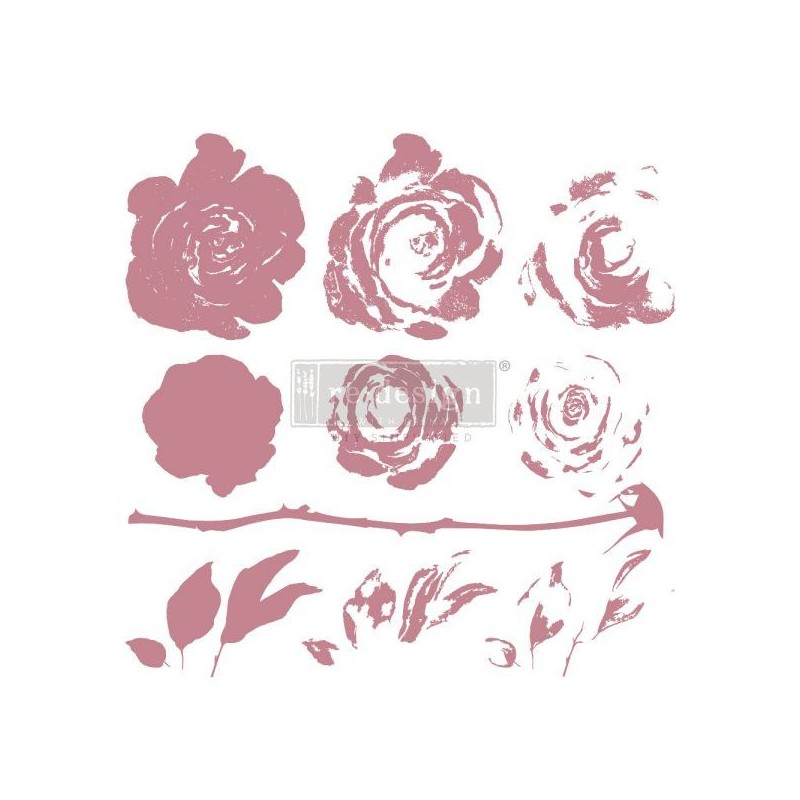 Mistyc Rose. Sello DECOR STAMP REDESIGN 649418 | L'aura Bella